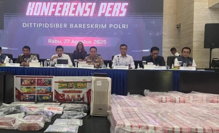 Polisi Umumkan Penyitaan Judol 90,6 Miliar Rupiah