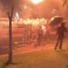 Demo Senayan Ricuh, Polisi Dilempari Molotov