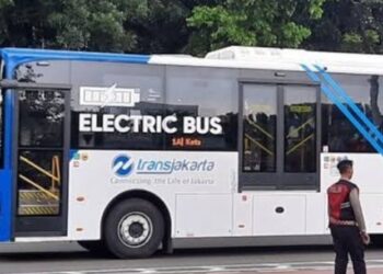 Transjakarta Terhenti Total Akibat Demonstrasi Jakarta