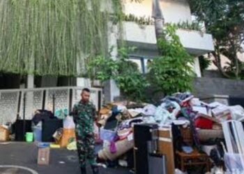 Penjarah Rumah Sri Mulyani Bawa Sajam dan Drone