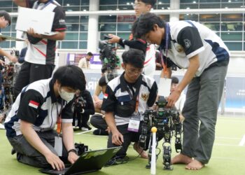 Tim Robotika ITS Juara Dunia FIRA 2025