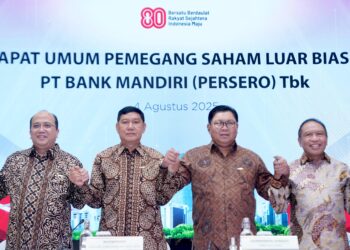 Bank Mandiri Lantik Komisaris dan Direksi Baru