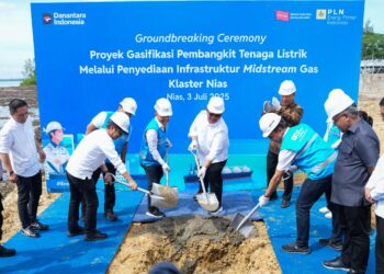 Gasifikasi Listrik Nias Hemat Rp153 Miliar per Tahun