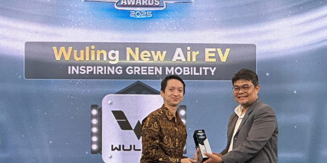 Wuling New Air ev Menang di Indonesia Automotive Awards