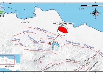 Terungkap, Gempa di Bekasi Dipicu Aktivitas Sesar Baribis