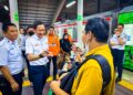 Pertumbuhan Penumpang Kereta di Stasiun Bekasi