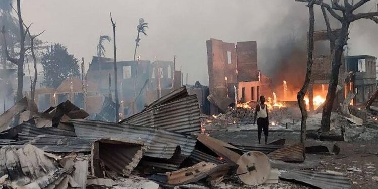 Konflik di Myanmar Ancam Proyek Infrastruktur India dan China