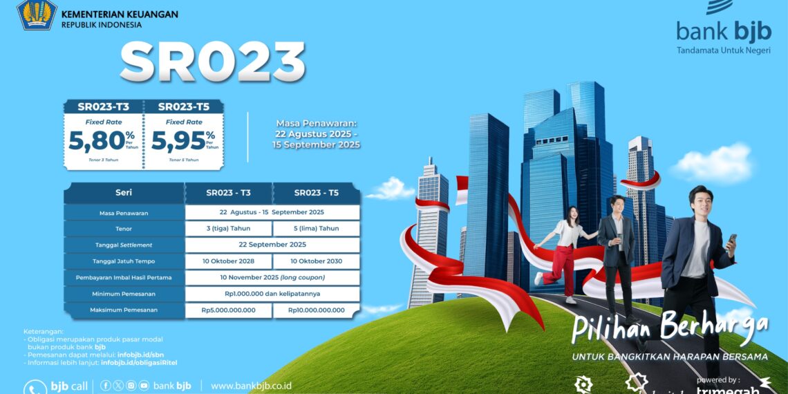 bank bjb Hadirkan SR023 untuk Investor Pemula