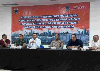 Haru Relokasi Kampung Bayam ke Hunian Layak JIS