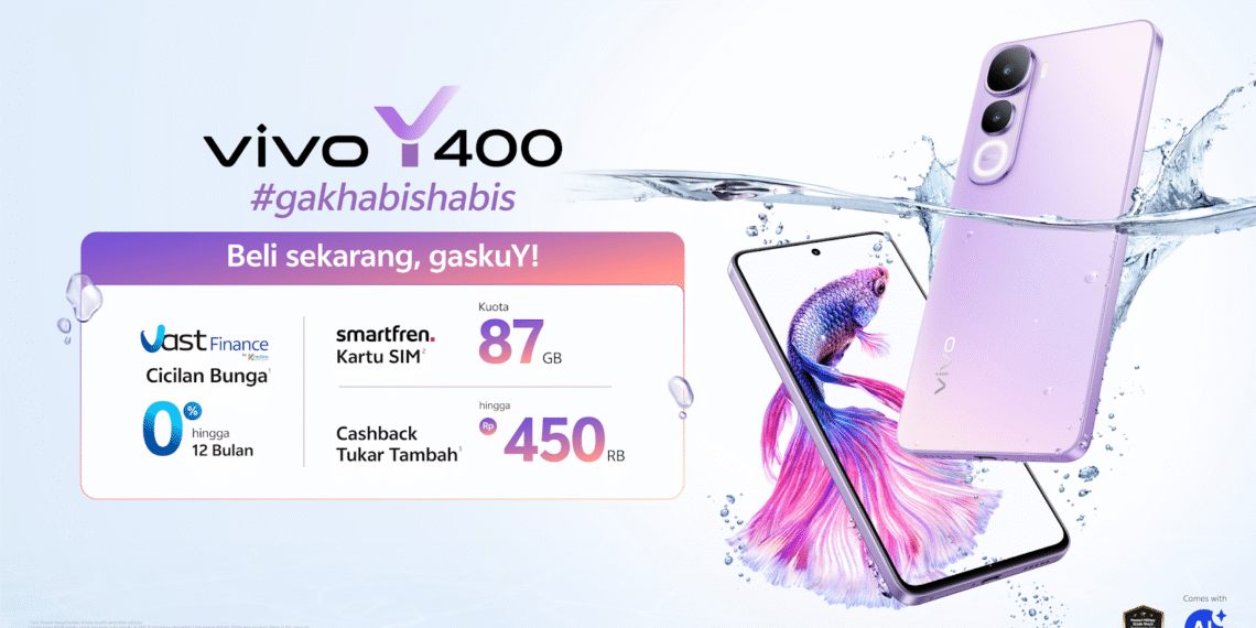vivo Y400 Resmi Meluncur di Indonesia