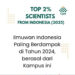Lima Ilmuwan PTKIN Masuk Daftar Top 2% Scientist Worldwide