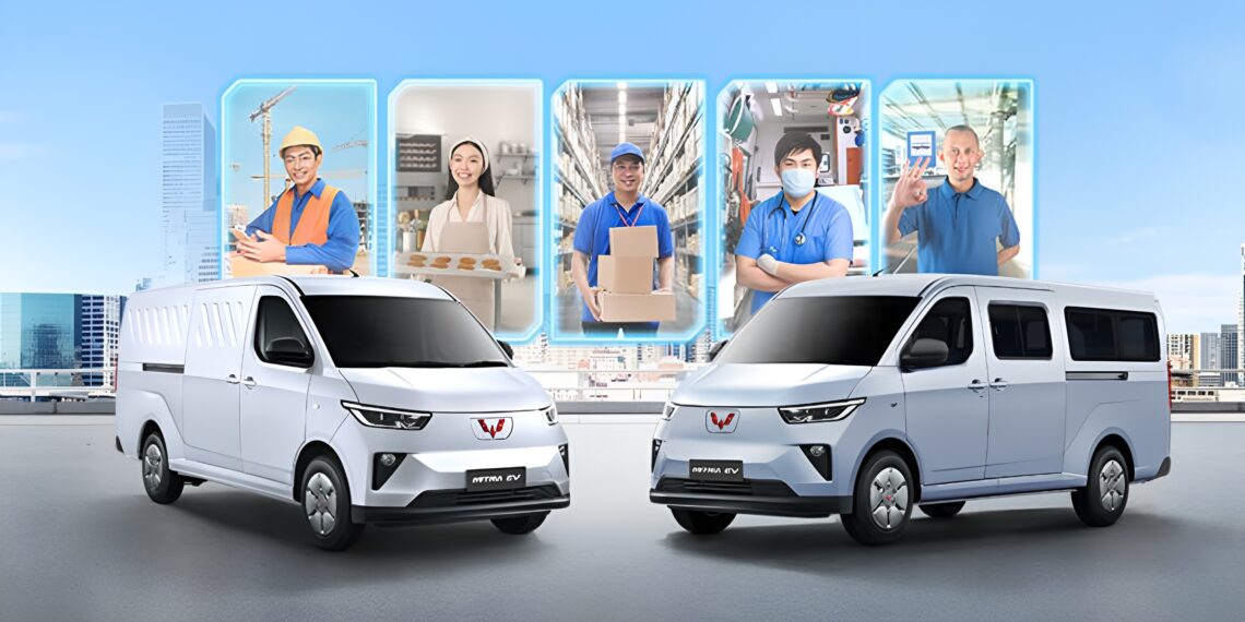 Wuling Mitra EV, mobil listrik komersial yang tidak hanya hemat energi, tetapi juga dilengkapi dengan sederet fitur keamanan. Sumber dok wuling.id