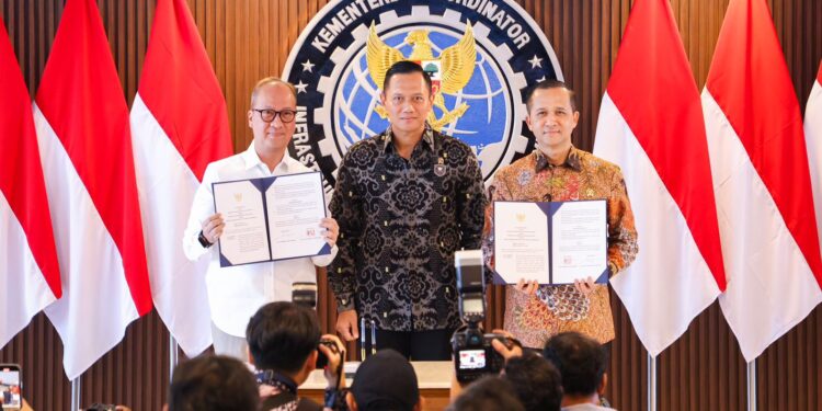 AHY Apresiasi MoU Pengembangan Kawasan Ekonomi Terintegrasi