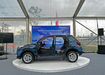 Daihatsu Ajak Awak Media Uji Coba Rocky e-Smart Hybrid