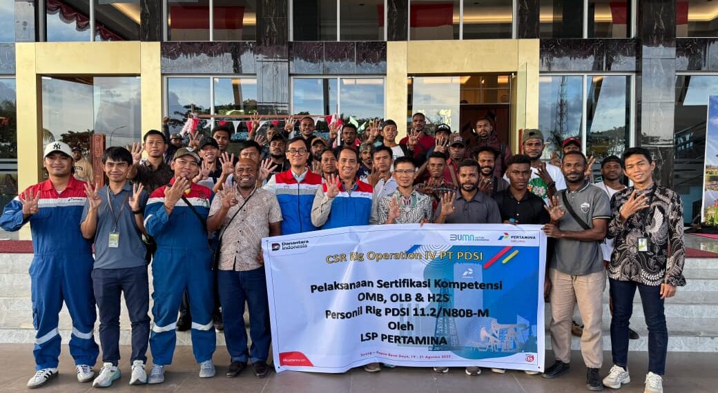 Pertamina Berdayakan SDM Papua Lewat Program Pelatihan