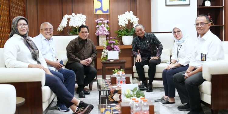 Erick Thohir Pastikan Pusat Latihan Timnas Terwujud