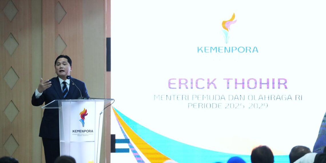 Visi Menpora Erick Thohir: Konsolidasi Roadmap Kemenpora