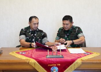 Jabatan Wakapuspen TNI Resmi Diserahterimakan