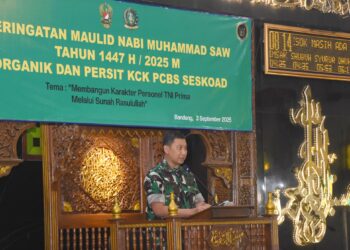 PERINGATAN MAULID NABI MUHAMMAD SAW 1447 H/2025 M DI SESKOAD, MOMENTUM PENINGKATAN IMAN DAN TAKWA