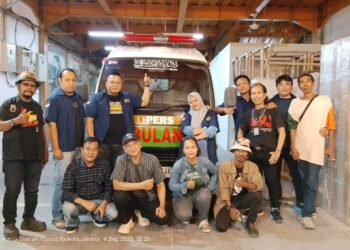 Ambulan untuk Jurnalis, ‘Dari Teman untuk Teman’