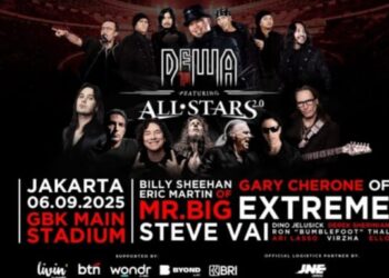 Konser Akbar “PERTAMAX TURBO Presents The Rockstar Legends Live in Jakarta” Digelar Malam Ini di GBK
