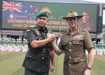 Kasad dan Kasad Australia Teguhkan Persahabatan, Perkuat Kerja Sama Militer Kedua Negara
