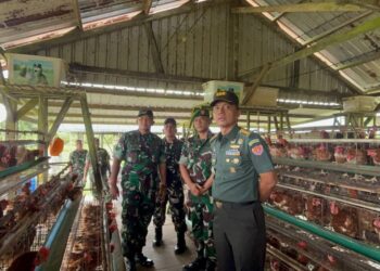 Wakili Kodam XVII/Cenderawasih, Kodim 1710/Mimika Terima Tim Penilai Lomba Binter