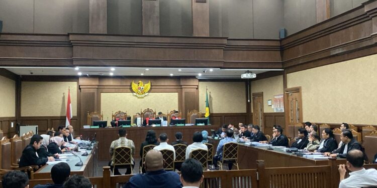 Satpam PN Jaksel Bersaksi Soal Tas Hakim Djuyamto