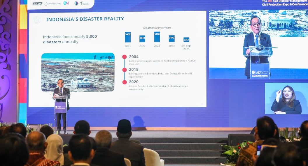 Menko PMK Membuka Adexco 2025: Dari “Kita Tangguh” Menuju Kolaborasi Global Hadapi Bencana