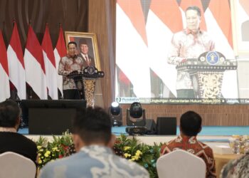 Teken Kerja Sama Antar-K/L, Menkum : Tidak Ada Lagi Ego Sektoral*