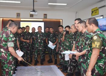 Seskoad Ceak Pemimpin Dan Staf Militer Unggul, Latihan Peta Jadi Bagian Penting Dari Proses Pembelajaran