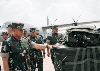 Panglima TNI Kirim Pasukan Terpilih Bantu Penyaluran Makanan Ditengah Gempuran Rudal Israel di Gaza