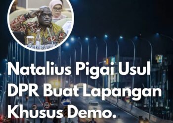 Menteri HAM Natalius Pigai Tegaskan Pentingnya Ruang Demonstrasi di Halaman DPR
