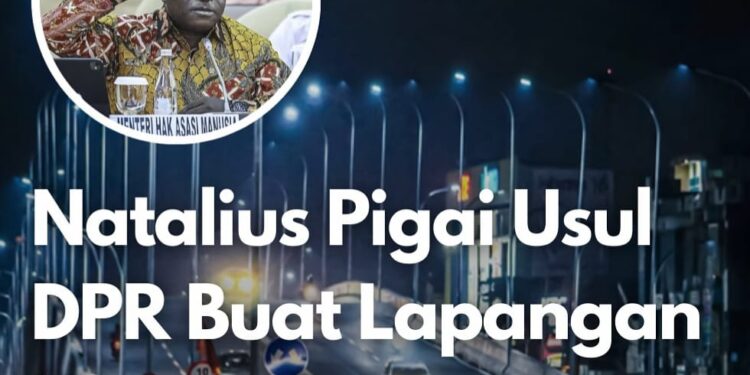 Menteri HAM Natalius Pigai Tegaskan Pentingnya Ruang Demonstrasi di Halaman DPR