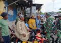Ciptakan Situasi Kondusif Di Tengah-Tengah Warga, Kodim 1710/Mimika Bersama Komponen Pendukung Terus Menggelar Patroli Humanis Jelang HUT Ke-80 TNI