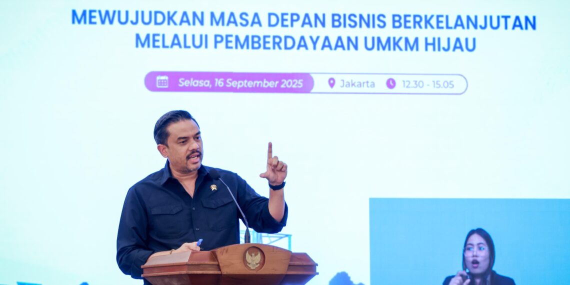 Menteri Maman: Pemberdayaan UMKM Hijau Wujudkan Ekosistem Usaha Berkelanjutan*
