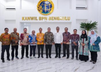 Pesan Wamen Ossy ke Jajaran Kanwil BPN Provinsi Bengkulu: Peraturan Perundangan Harus sebagai Prinsip*