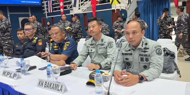 Bakamla RI Ikut TFG Persiapan Sailing Pass HUT ke-80 TNI