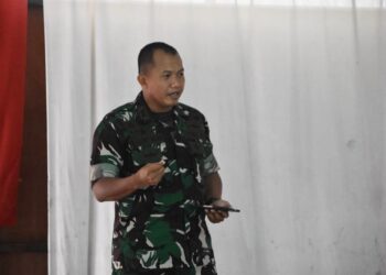 Usai Upacara Bendera, Dandim 1710/Mimika Gelar Jamdan Sampaikan Arahan Kasad Kepada Segenap Prajurit dan PNS Kodim