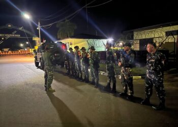 Malam Ini, Kodim 1710/Mimika Kembali Melaksanakan Patroli Cipta Kondisi Guna Menjaga Situasi Kamtibmas Tetap Kondusif