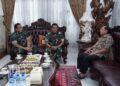 HUT ke-80 TNI, Generasi Penerus Pererat Tali Silaturahmi dengan Sesepuh TNI