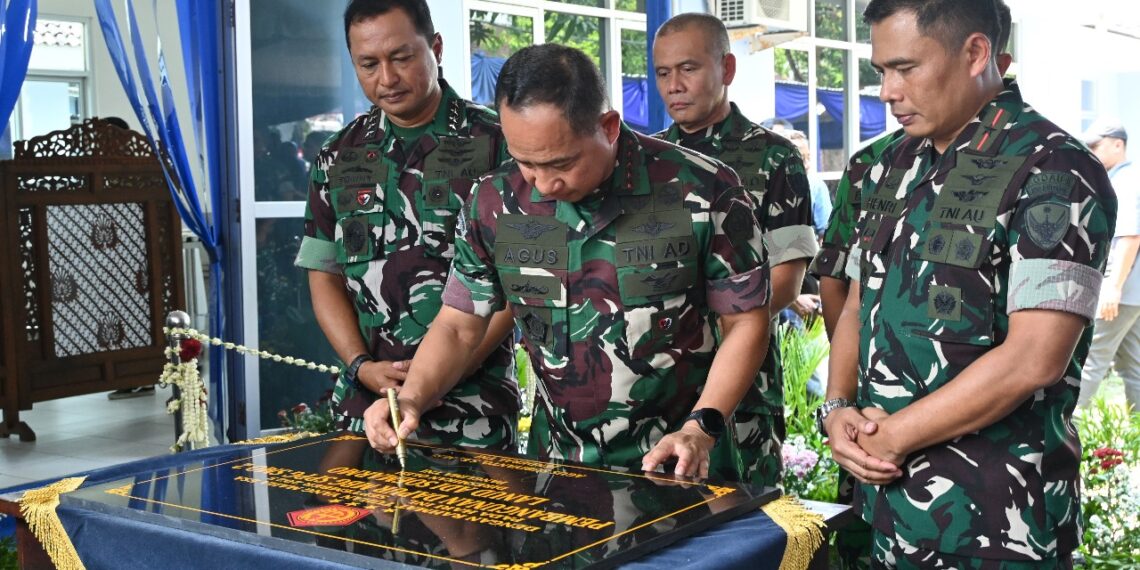 Panglima TNI Resmikan SPPG TNI, Perkuat Program Makan Bergizi Gratis bagi Anak Bangsa