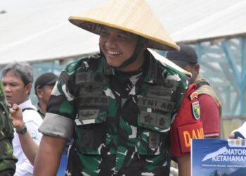 Sukseskan Program Ketahanan Pangan, Dandim 1710/Mimika Hadiri Kegiatan Senator Peduli Ketahanan Pangan