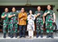 Dansesko TNI Anjangsana Dengan Mantan Panglima TNI Jenderal TNI (Purn) Endriartono Soetarto