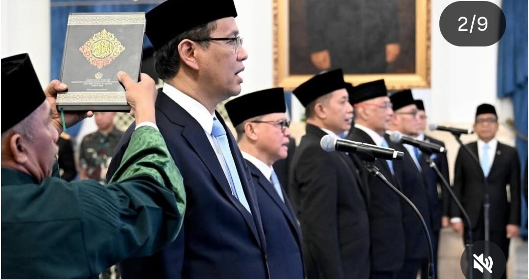 Presiden Prabowo Lantik Purbaya Yudhi Sadewa Sebagai Menteri Keuangan Gantikan Sri Mulyani