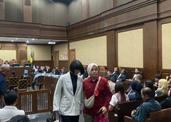 Marcella Santoso Tersangka Hadir Sebagai Saksi di PN Pusat