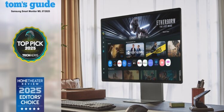 Samsung Smart Monitor M9 Resmi Hadir di Indonesia