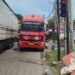 Arus Kendaraan Padat di Jalan Raya Bekasi