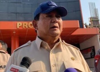 Prabowo Subianto Kunjungi RS Polri Usai Ricuh Demo