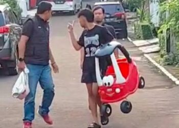 Itikad Dua Pemuda Pulangkan Barang ke Sri Mulyani